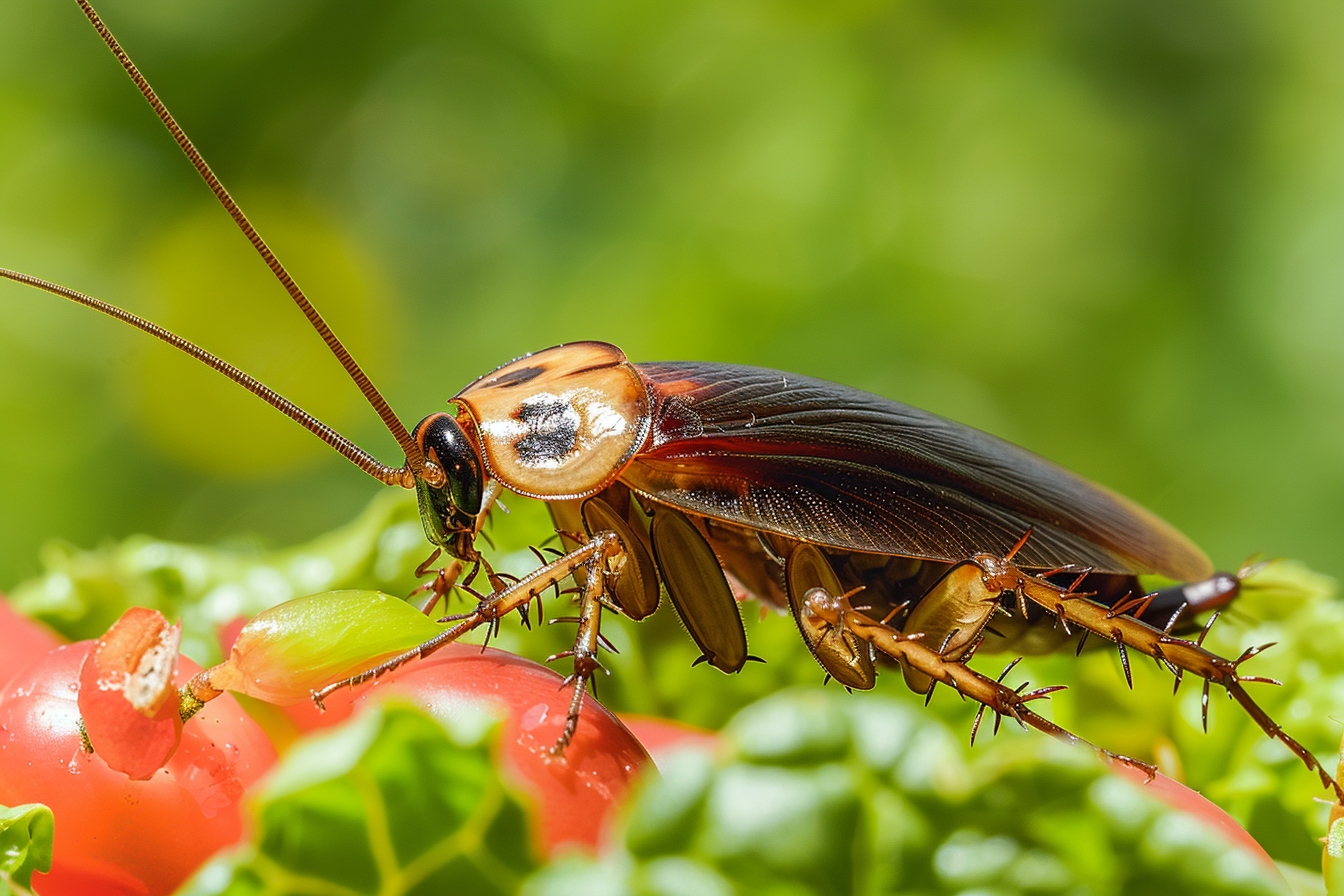 La diète des cafards de jardin