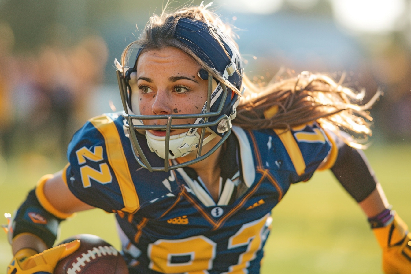 Trophée Football Féminin à Vélo – Neuf, Emballé, Modèle JD70