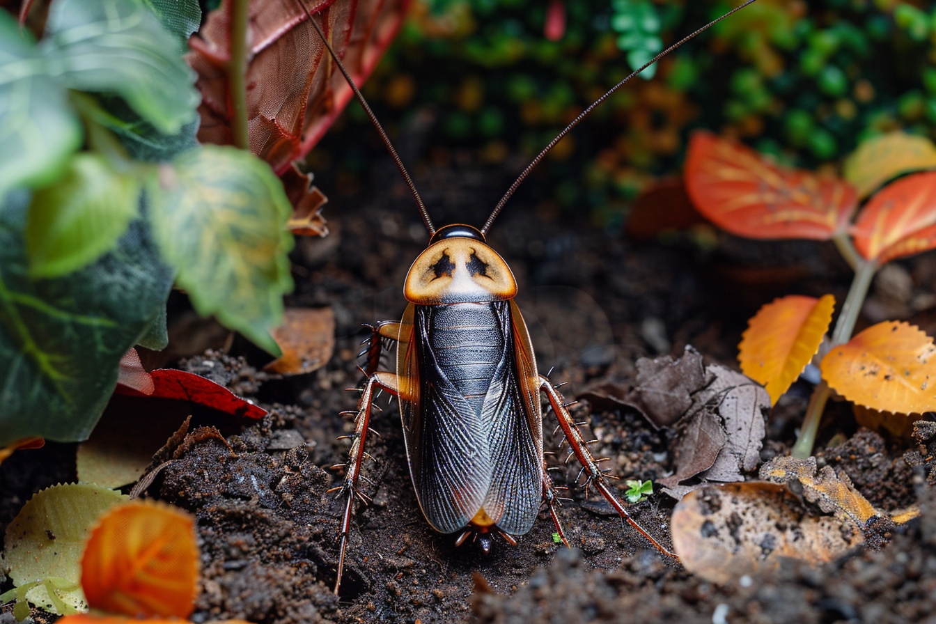 Les habitudes alimentaires des cafards de jardin