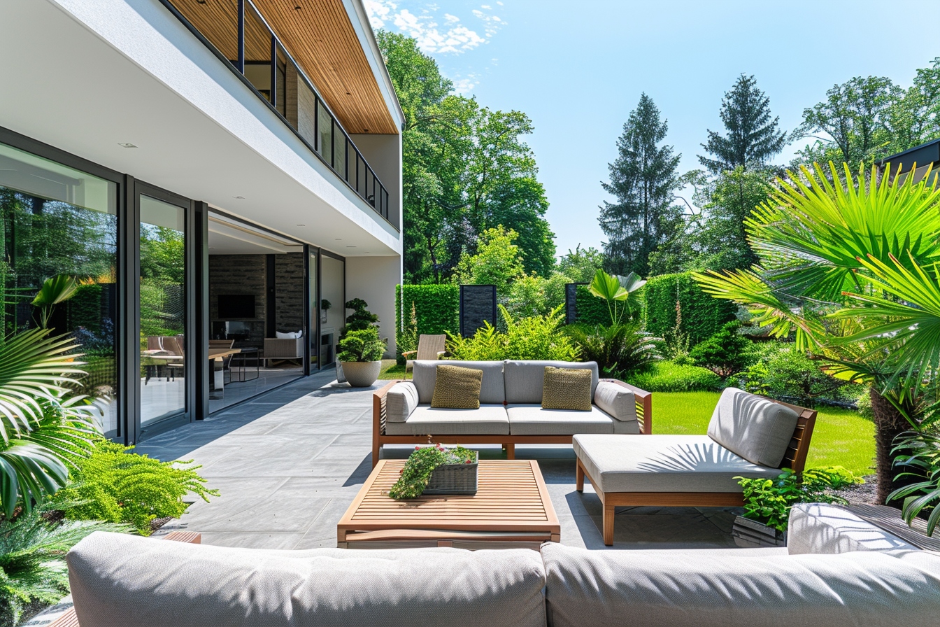 Les espaces extérieurs intégrés